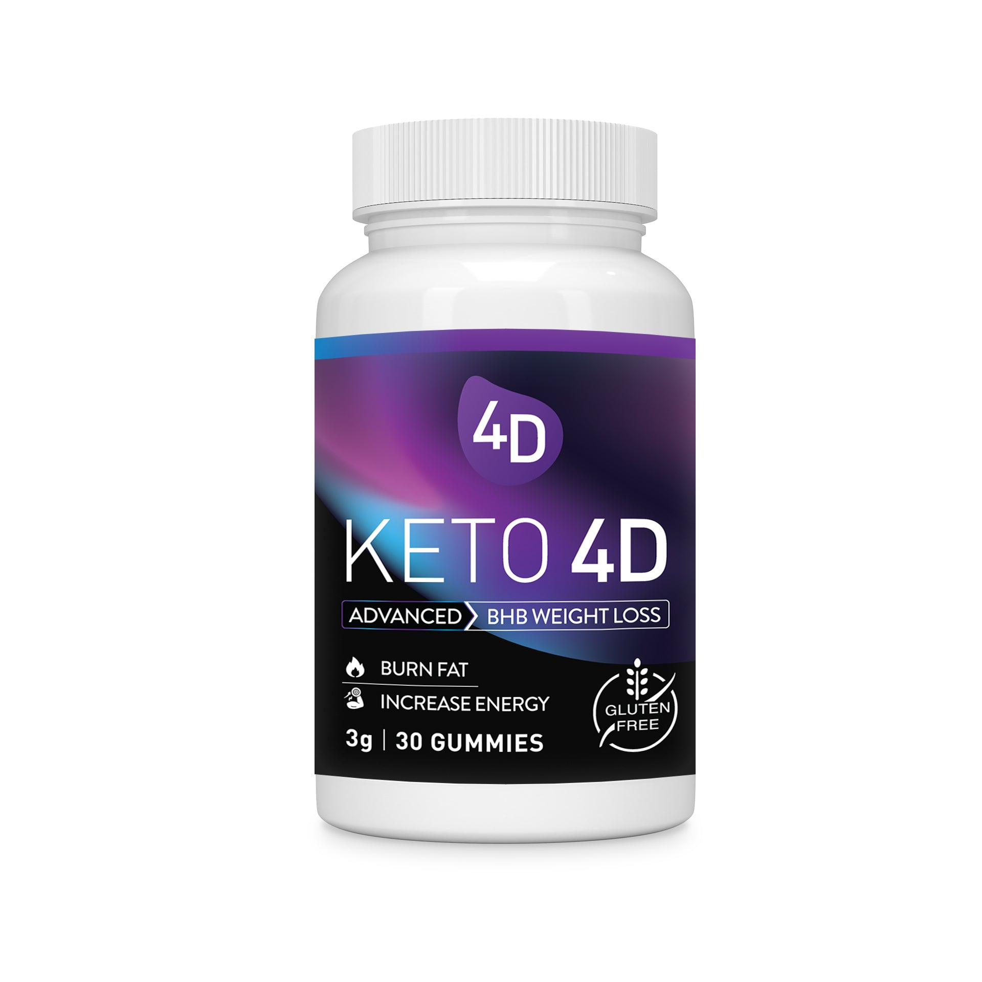 4D Keto Gummies - Single